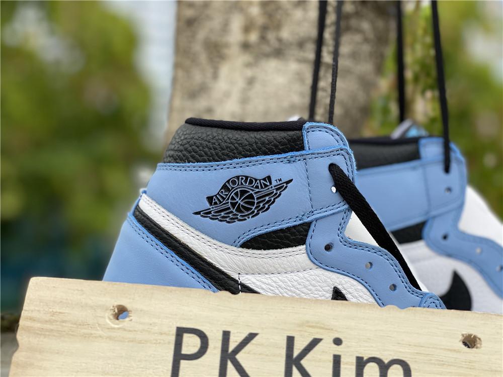 Pk God air Jordan 1 high OG university blue retail materials ready to ship